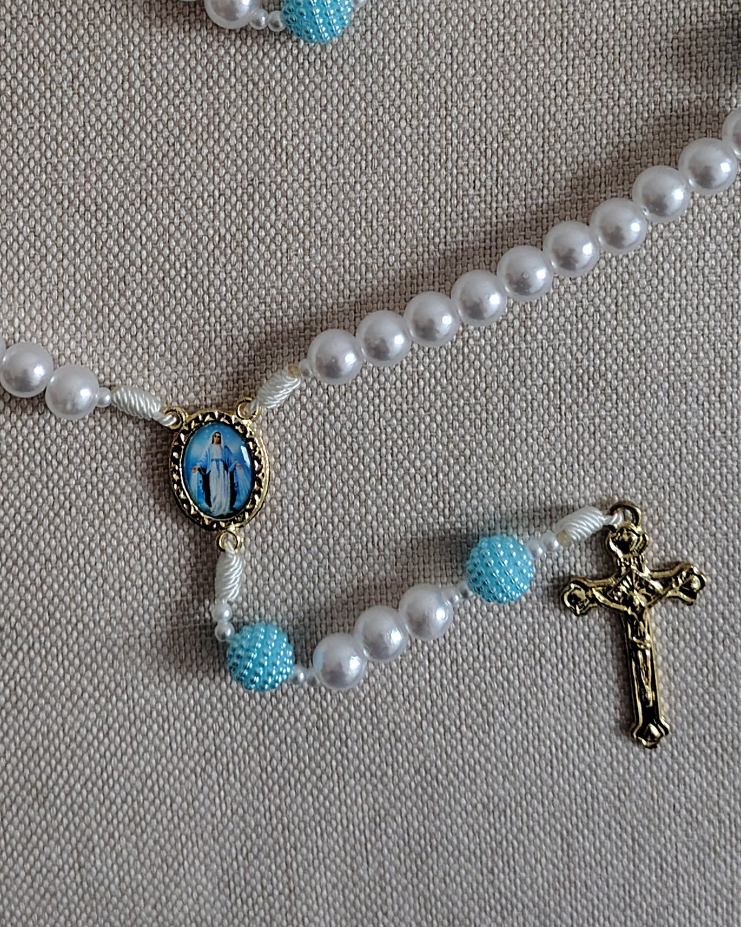 Terço Mariano Nossa Senhora das Graças - Imagem 3