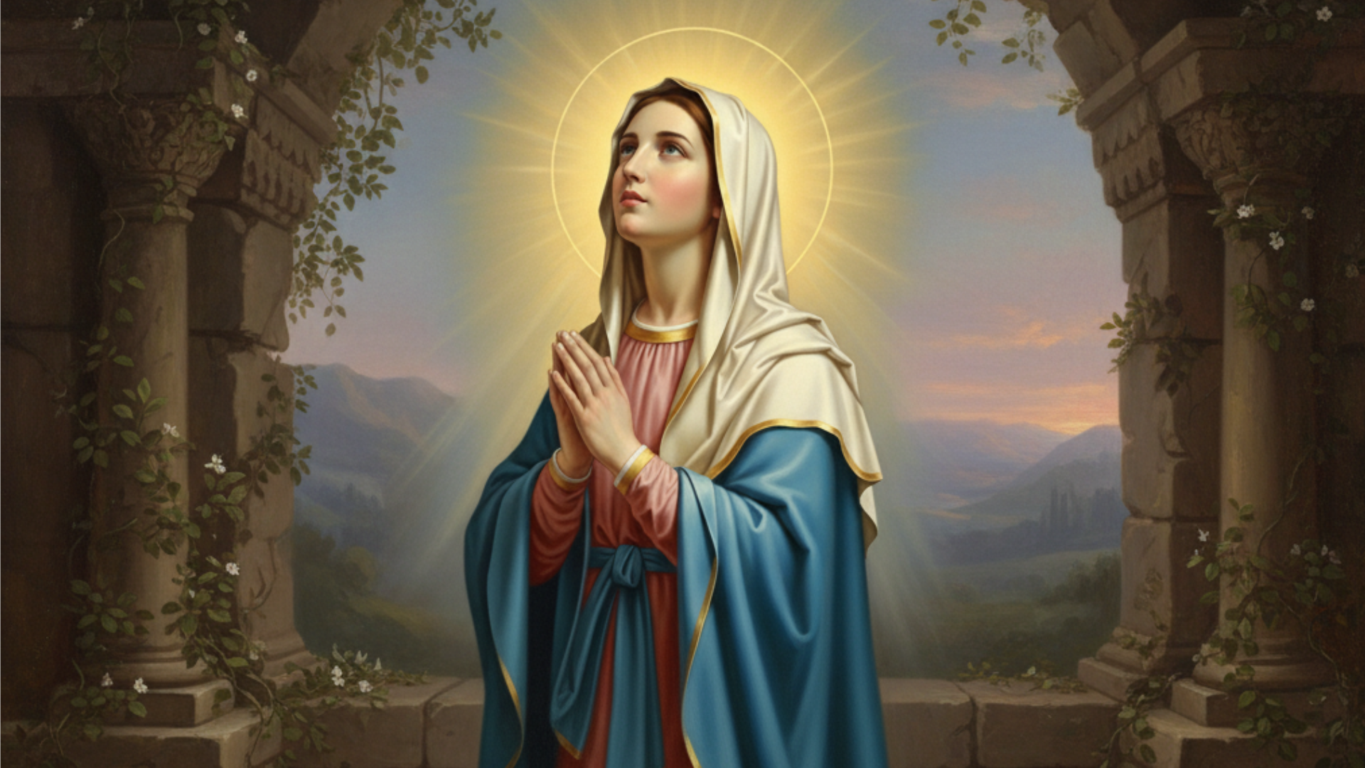 Imagem -Oração Magnificat-Youtube